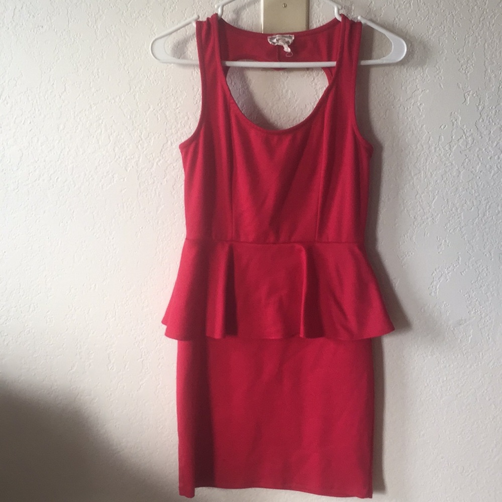 Red dress